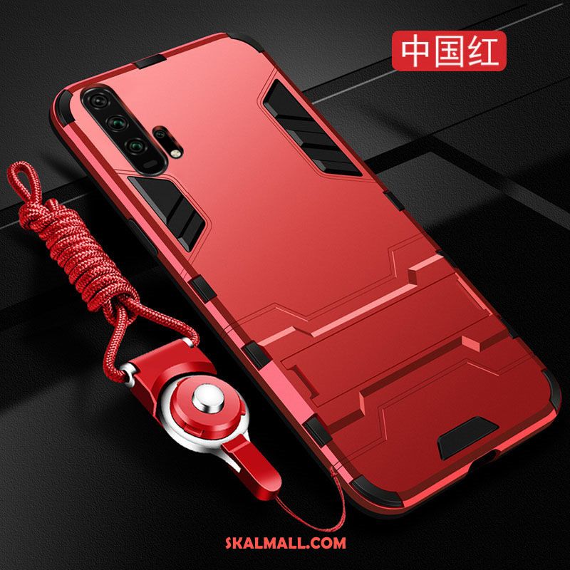 Honor 20 Pro Skal Trend Mobil Telefon Röd Skydd All Inclusive Rea