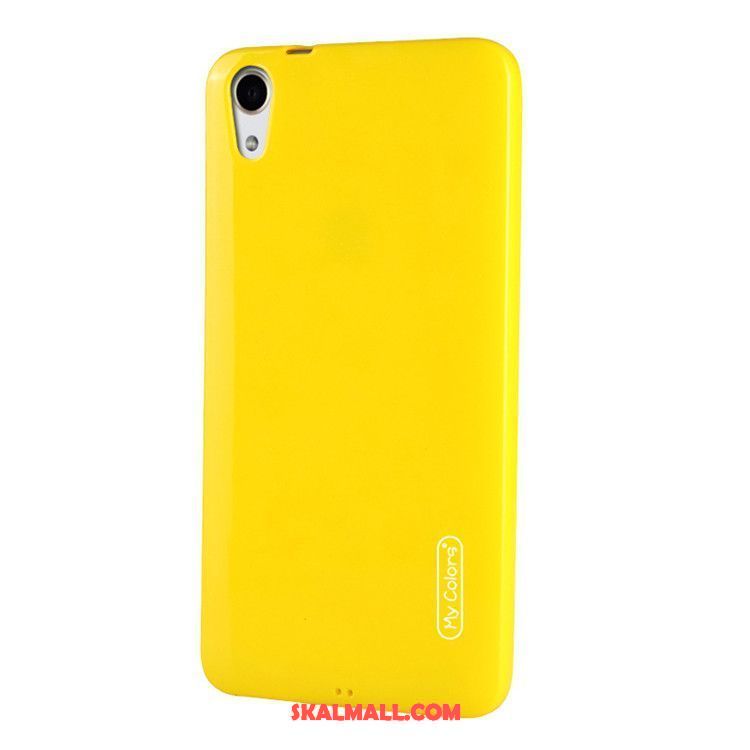 Htc Desire 825 Skal Solid Färg Pulver Fallskydd Mobil Telefon Silikon Rea