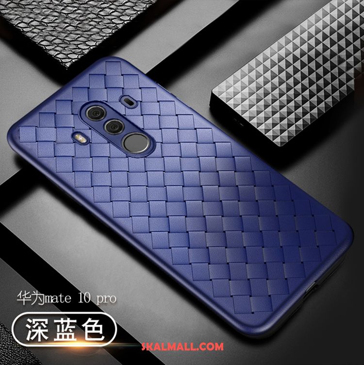 Huawei Mate 10 Pro Skal Mjuk Mörkblå Mobil Telefon Billig