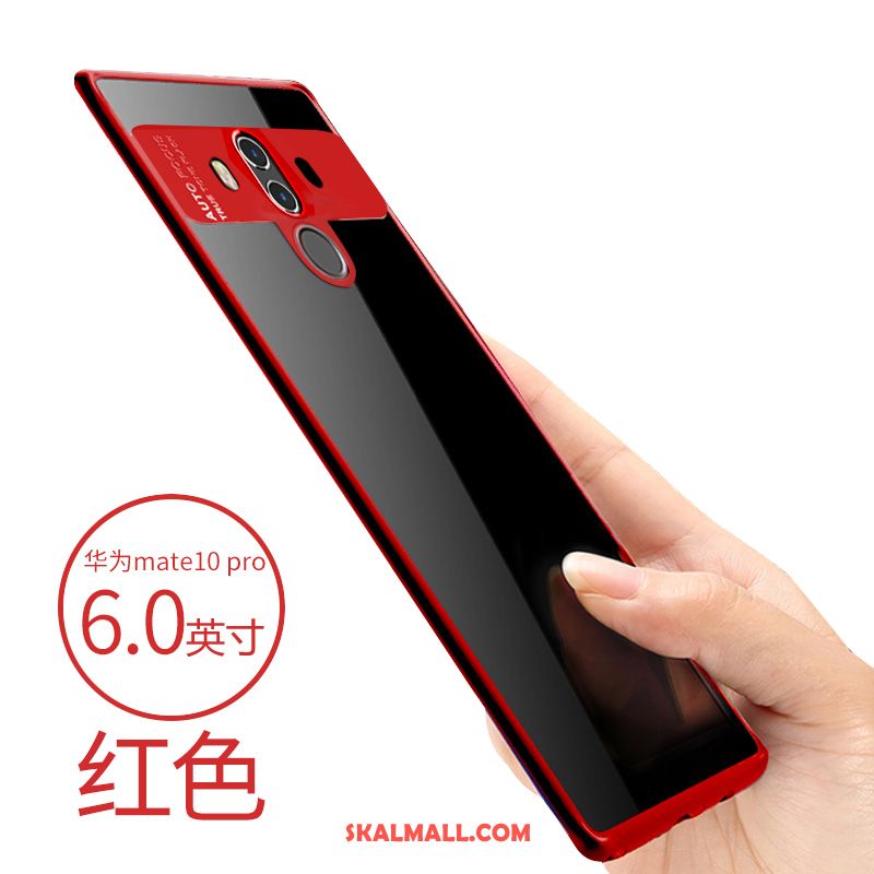 Huawei Mate 10 Pro Skal Röd Skydd Fallskydd Slim Mobil Telefon Fodral Billigt