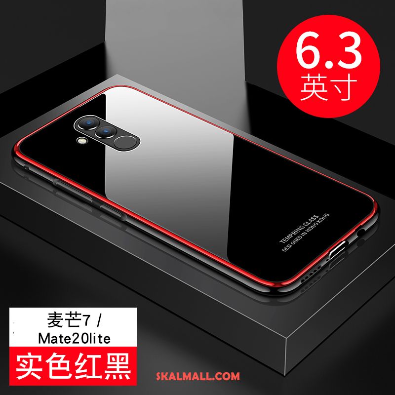 Huawei Mate 20 Lite Skal Fallskydd All Inclusive Kreativa Metall Frame Billigt