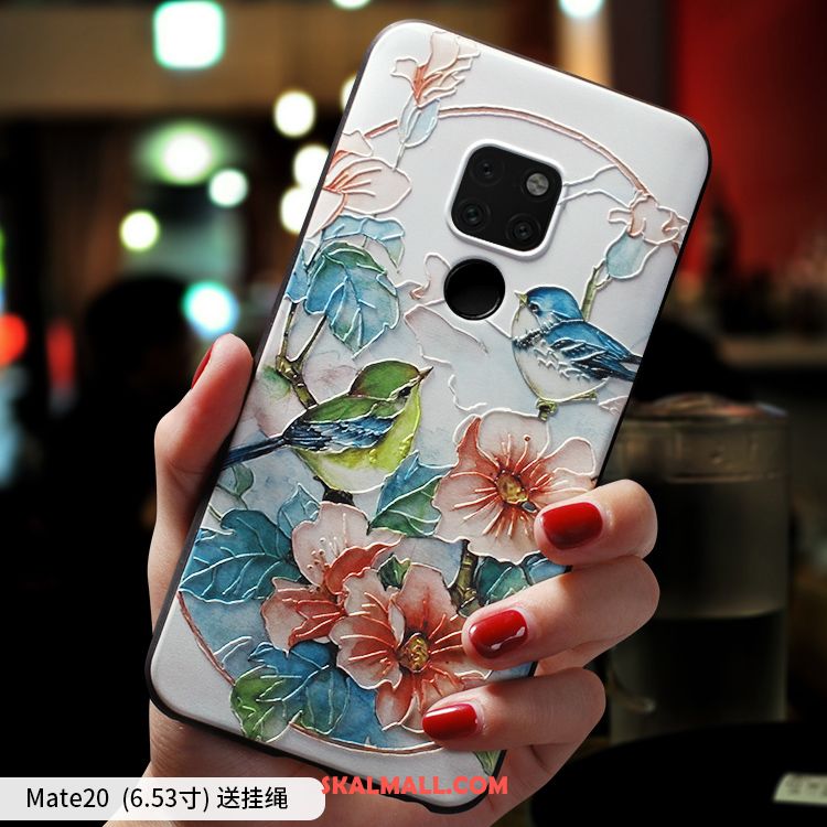 Huawei Mate 20 Skal Kreativa Fallskydd Mjuk Hängsmycken Mobil Telefon Rea