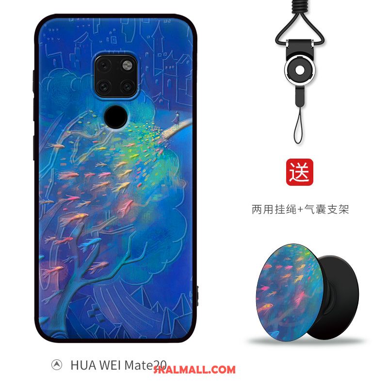 Huawei Mate 20 Skal Mobil Telefon Silikon Skydd Par Mjuk Rea