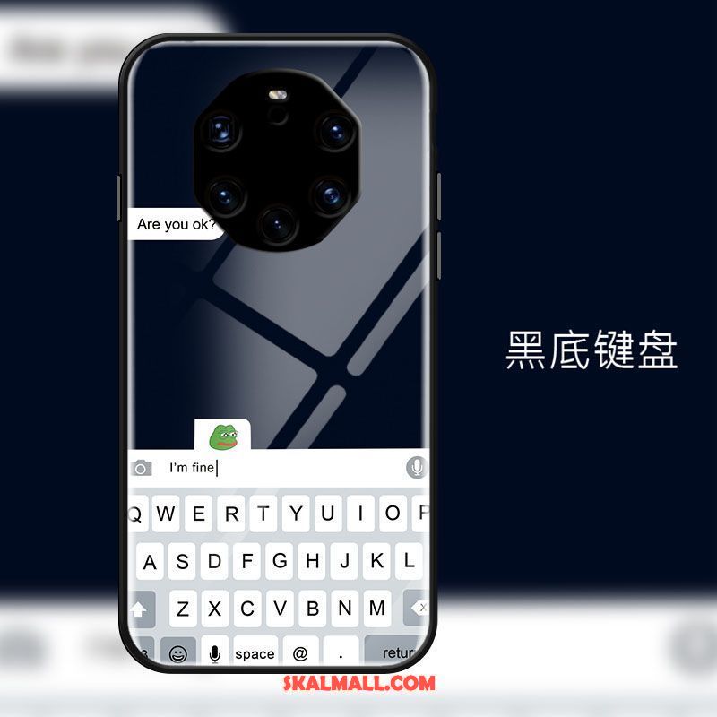 Huawei Mate 40 Rs Skal Mode Skydd Glas Enkel Spegel Rea