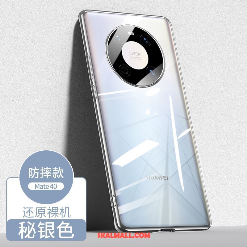 Huawei Mate 40 Skal Silver Trend Varumärke Ny Transparent Högt Utbud Köpa
