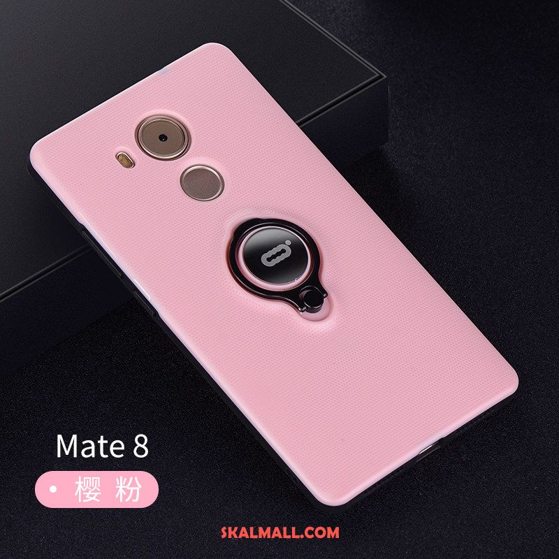 Huawei Mate 8 Skal Ring Rosa Transparent Mobil Telefon All Inclusive Billigt