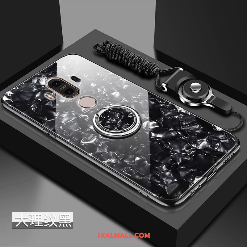 Huawei Mate 9 Skal Svart Mjuk Silikon Fallskydd Glas Fodral Billigt