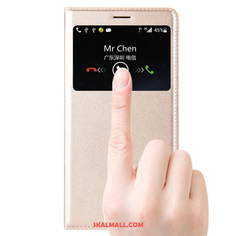 Huawei Mate S Skal Guld Clamshell Härdning Mobil Telefon Skärmskydd Film Köpa