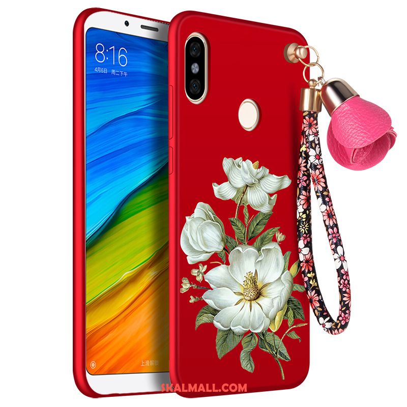 Huawei Nova 3e Skal Mobil Telefon Kreativa Nubuck Fallskydd Blommor Köpa
