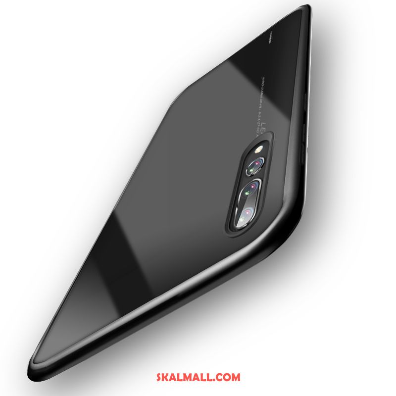 Huawei P20 Pro Skal All Inclusive Fallskydd Svart Mobil Telefon Transparent Fodral Butik
