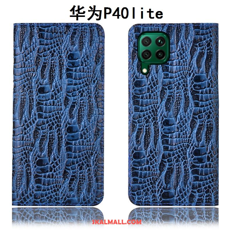 Huawei P40 Lite Skal Täcka Skydd Mobil Telefon All Inclusive Blå Rea