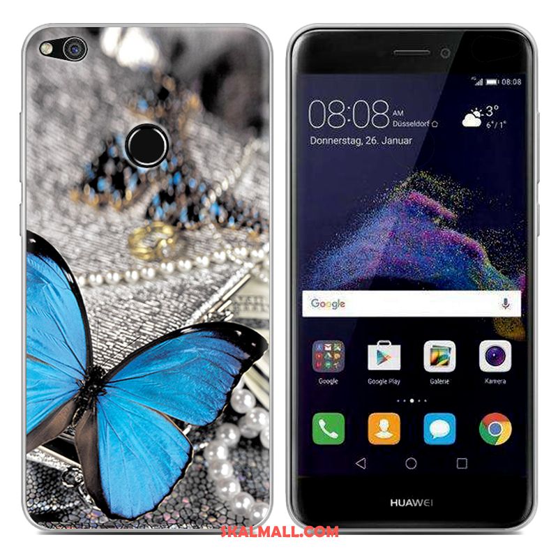 Huawei P8 Lite 2017 Skal Tecknat Blå Mjuk Kreativa Mobil Telefon Till Salu
