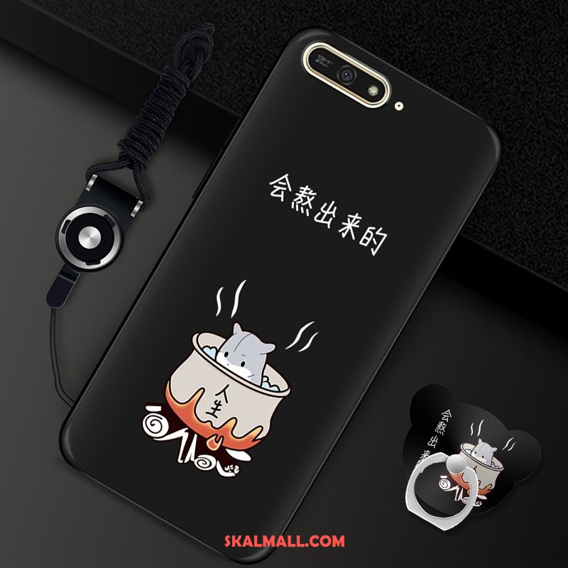 Huawei Y6 2018 Skal Skydd Mobil Telefon Kreativa Svart Mjuk Butik