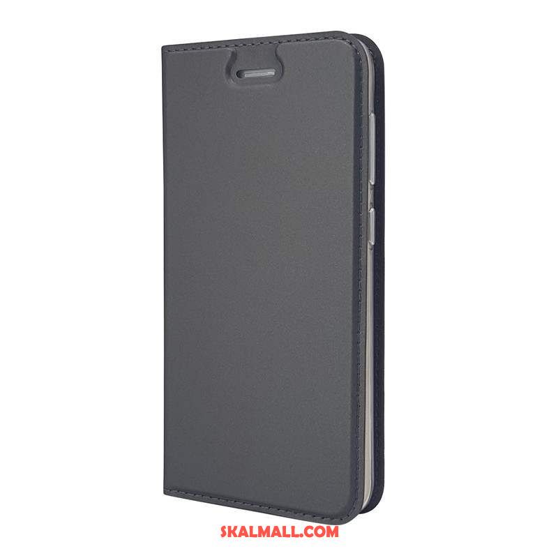 Nokia 7 Plus Skal Mobil Telefon Svart Skydd Läderfodral Clamshell Online