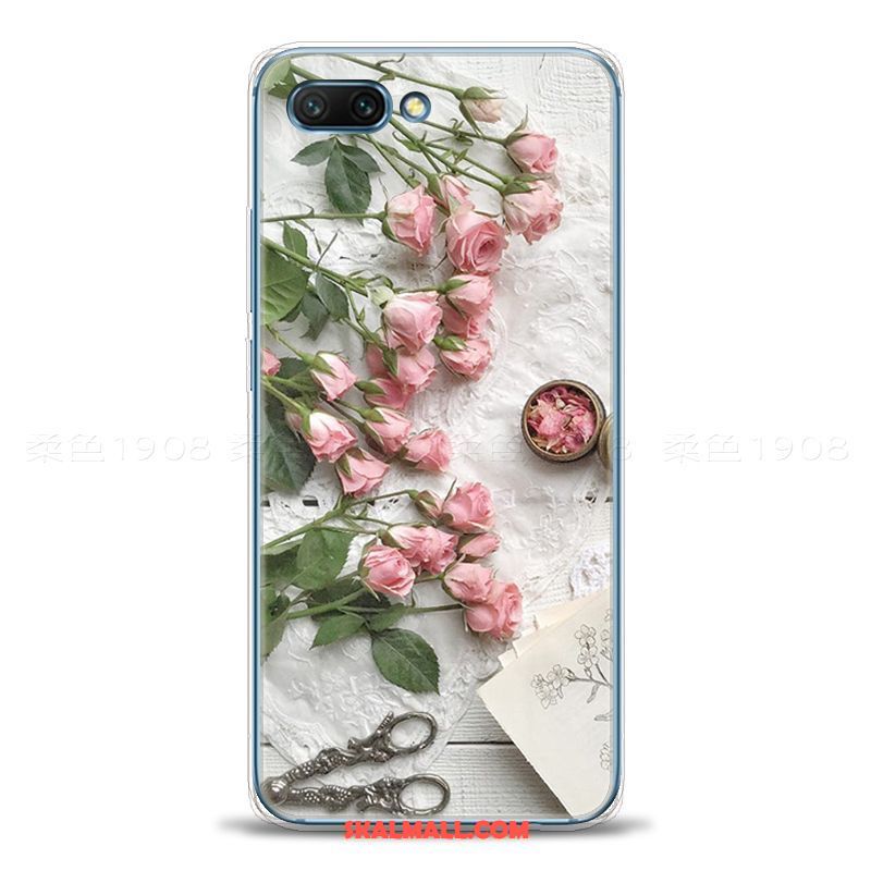 Oppo Ax5 Skal Blommor Rosa Personlighet Mobil Telefon Konst På Nätet