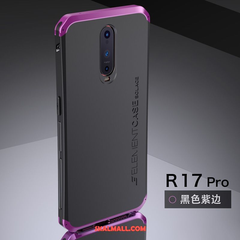 Oppo R17 Pro Skal Trend Varumärke Skydd All Inclusive Metall Net Red Billigt