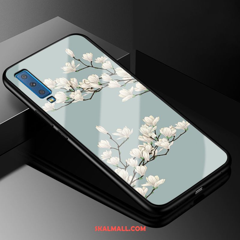 Samsung Galaxy A7 2018 Skal All Inclusive Silikon Konst Stjärna Par Billiga