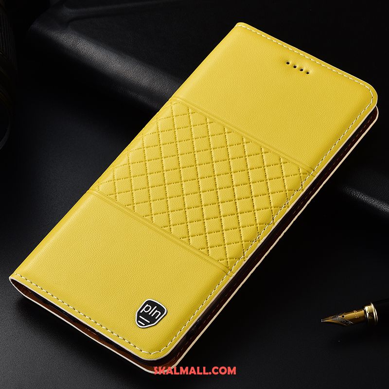 Samsung Galaxy Note 10 Skal Mobil Telefon All Inclusive Läderfodral Skydd Gul Butik