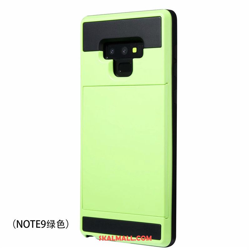 Samsung Galaxy Note 9 Skal Skydd Mobil Telefon Fallskydd Grön All Inclusive Rea