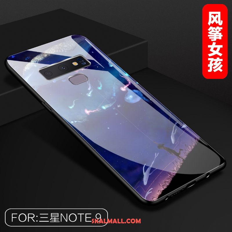 Samsung Galaxy Note 9 Skal Stjärna Kreativa Mobil Telefon Purpur Spegel Köpa