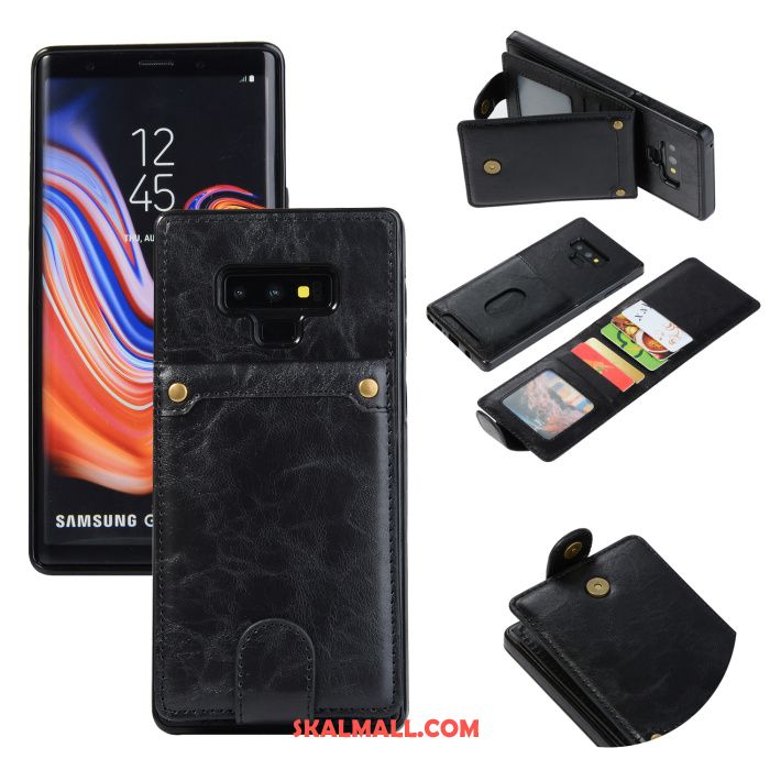Samsung Galaxy Note 9 Skal Svart Skydd Täcka Fallskydd Mobil Telefon Online