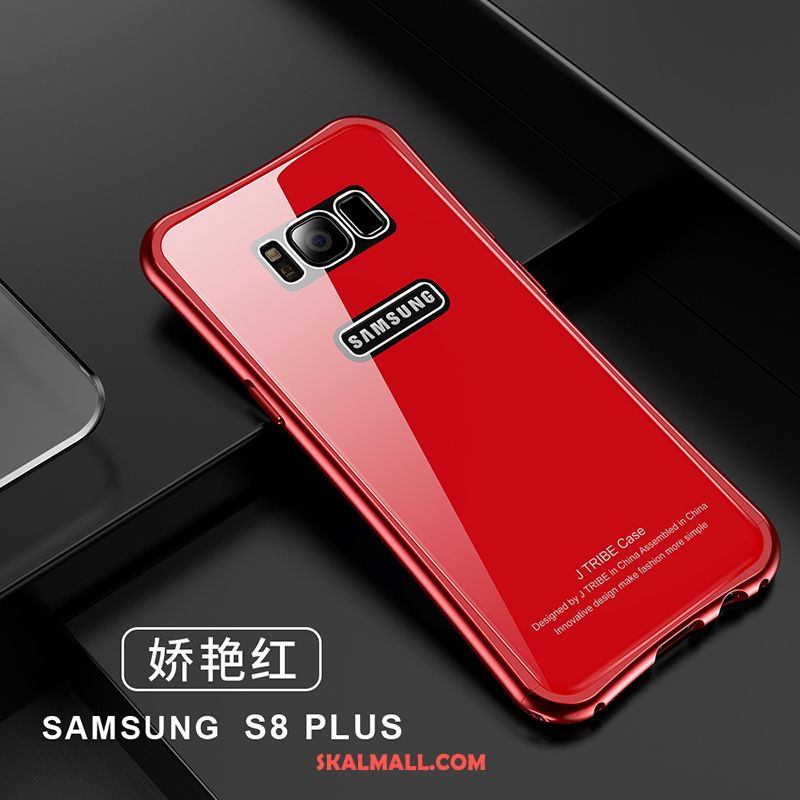 Samsung Galaxy S8+ Skal Tunn Fallskydd Mobil Telefon Röd Stjärna Online