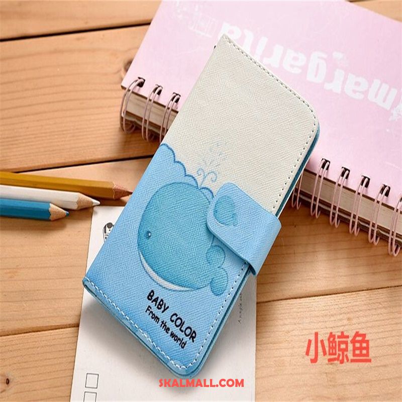 Xiaomi Mi 8 Lite Skal Fallskydd Läderfodral Täcka Mobil Telefon Blå Köpa