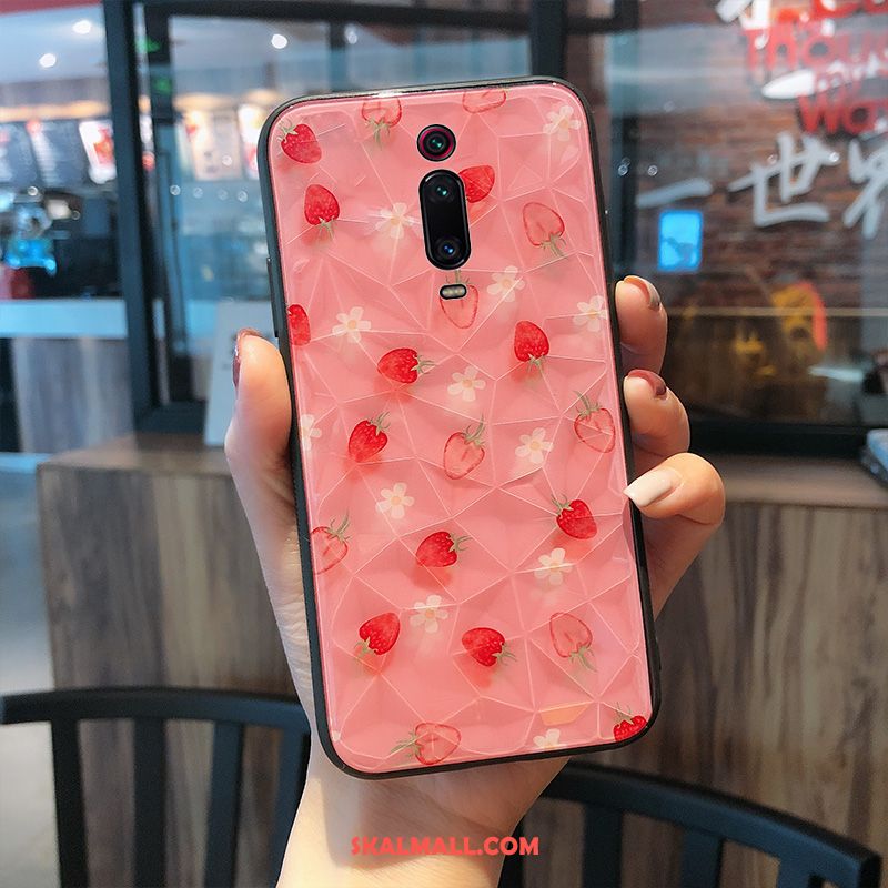 Xiaomi Mi 9t Skal Röd Rosa Silikon Liten Skydd På Rea