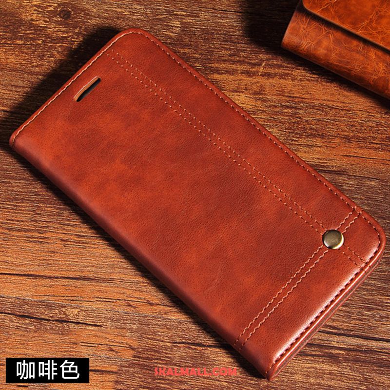 Xiaomi Mi 9t Skal Skärmskydd Film Röd Läderfodral Mobil Telefon Silikon På Rea