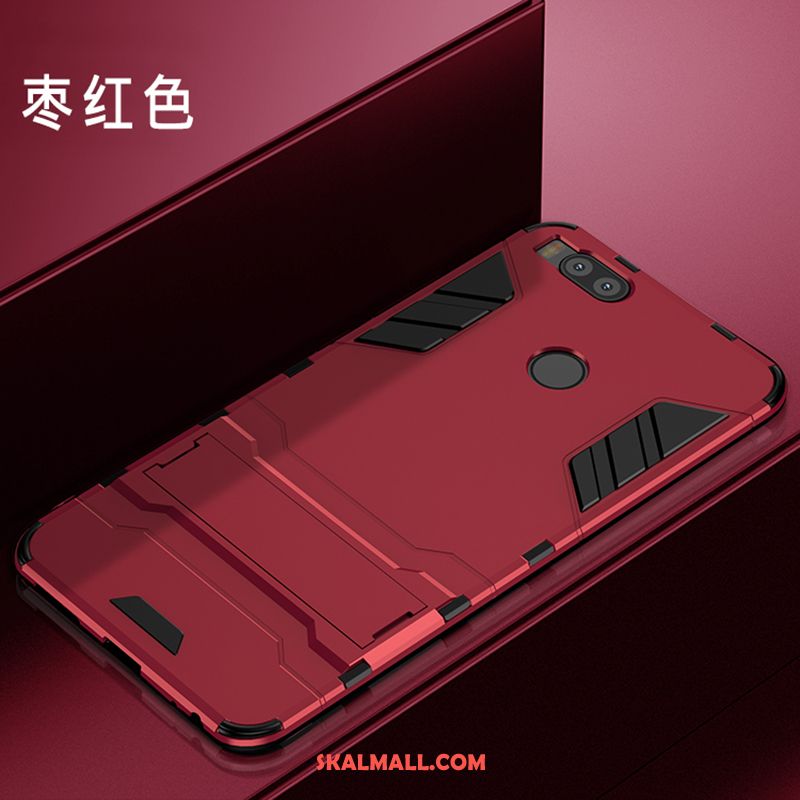 Xiaomi Mi A1 Skal Liten Fallskydd Röd Mjuk Mobil Telefon Billig