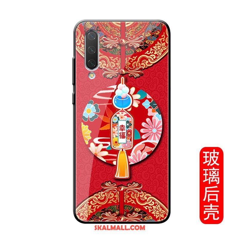 Xiaomi Mi A3 Skal Par Röd Net Red Trend Kinesisk Stil Fodral Billigt