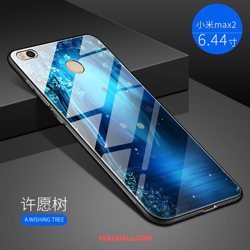 Xiaomi Mi Max 2 Skal Kreativa Blå Mobil Telefon Fallskydd Personlighet Billigt