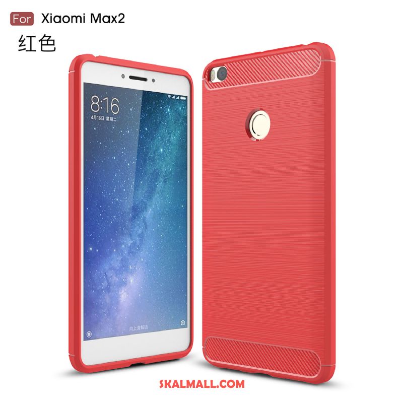 Xiaomi Mi Max 2 Skal Nubuck Mobil Telefon Röd Mjuk Trend Köpa