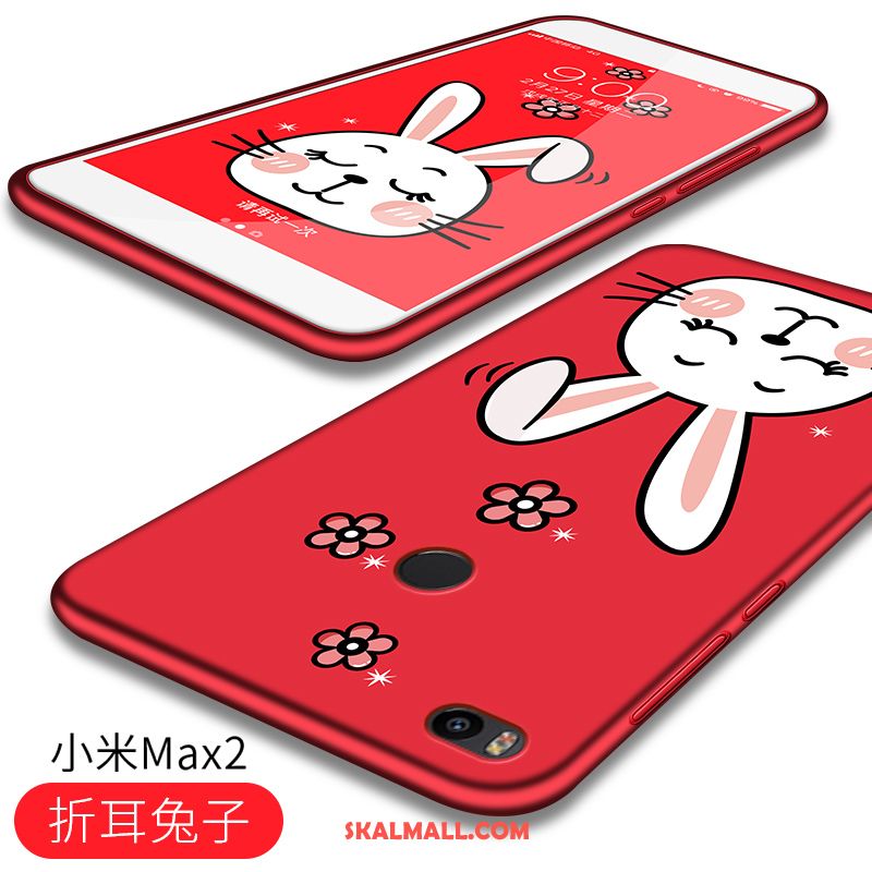 Xiaomi Mi Max 2 Skal Tecknat Mobil Telefon Röd All Inclusive Liten Billig