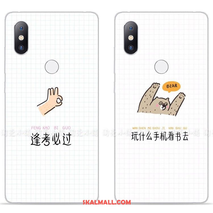 Xiaomi Mi Mix 2s Skal Mobil Telefon Mjuk Vit Liten All Inclusive Billiga