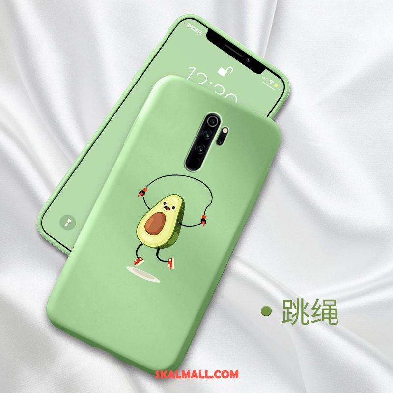 Xiaomi Redmi Note 8 Pro Skal Hängsmycken Grön Fallskydd Dubbel Användning Vacker Billig