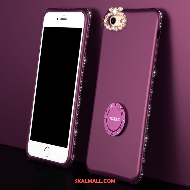 iPhone 7 Skal Ny Purpur Mobil Telefon Silikon Elegant Fodral Billig