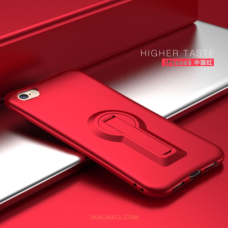 iPhone Se 2020 Skal Mobil Telefon Röd Fallskydd Enkel Trend Varumärke Billigt
