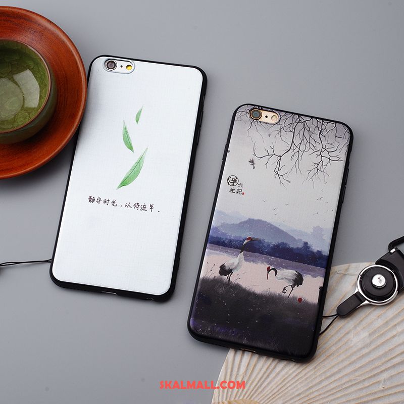 iPhone Se 2020 Skal Vit Vacker Mjuk Kinesisk Stil Skydd Köpa
