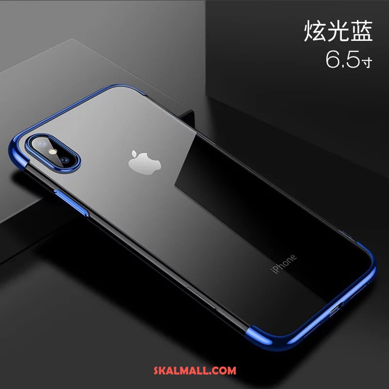 iPhone Xs Max Skal Skydd Slim Trend Varumärke Transparent Silikon På Rea