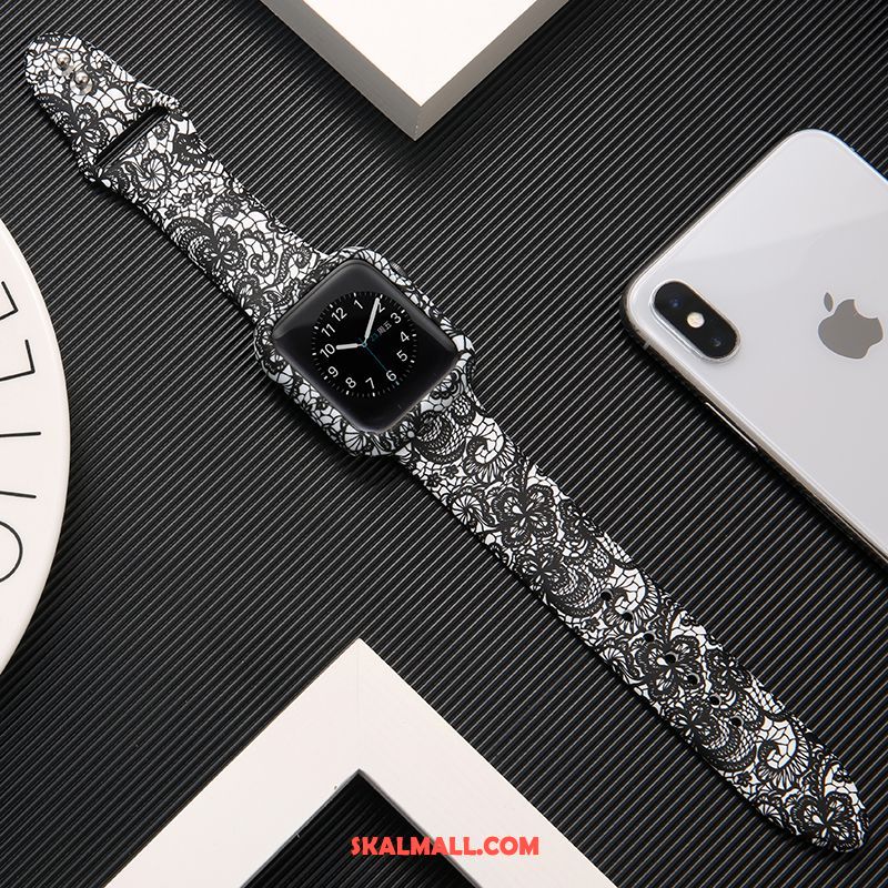 Apple Watch Series 1 Skal All Inclusive Silikon Rosa Skydd Kreativa Rea