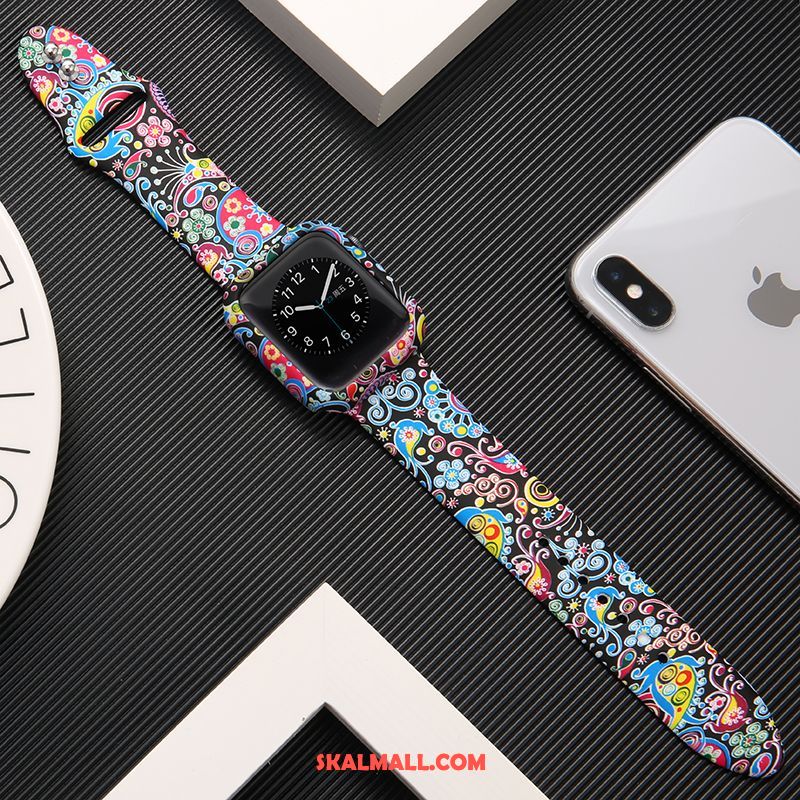 Apple Watch Series 1 Skal All Inclusive Silikon Rosa Skydd Kreativa Rea