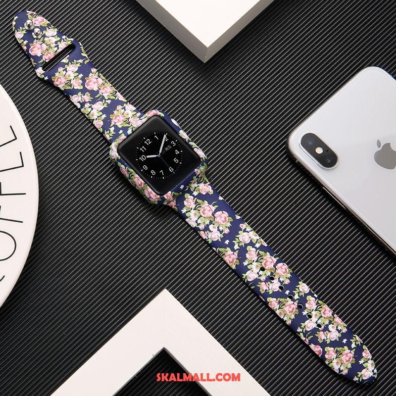 Apple Watch Series 1 Skal All Inclusive Silikon Rosa Skydd Kreativa Rea