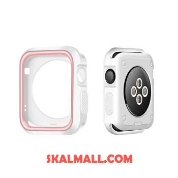 Apple Watch Series 1 Skal Grön Silikon Skydd Bicolor Vit Fodral Köpa