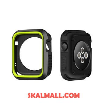 Apple Watch Series 1 Skal Grön Silikon Skydd Bicolor Vit Fodral Köpa