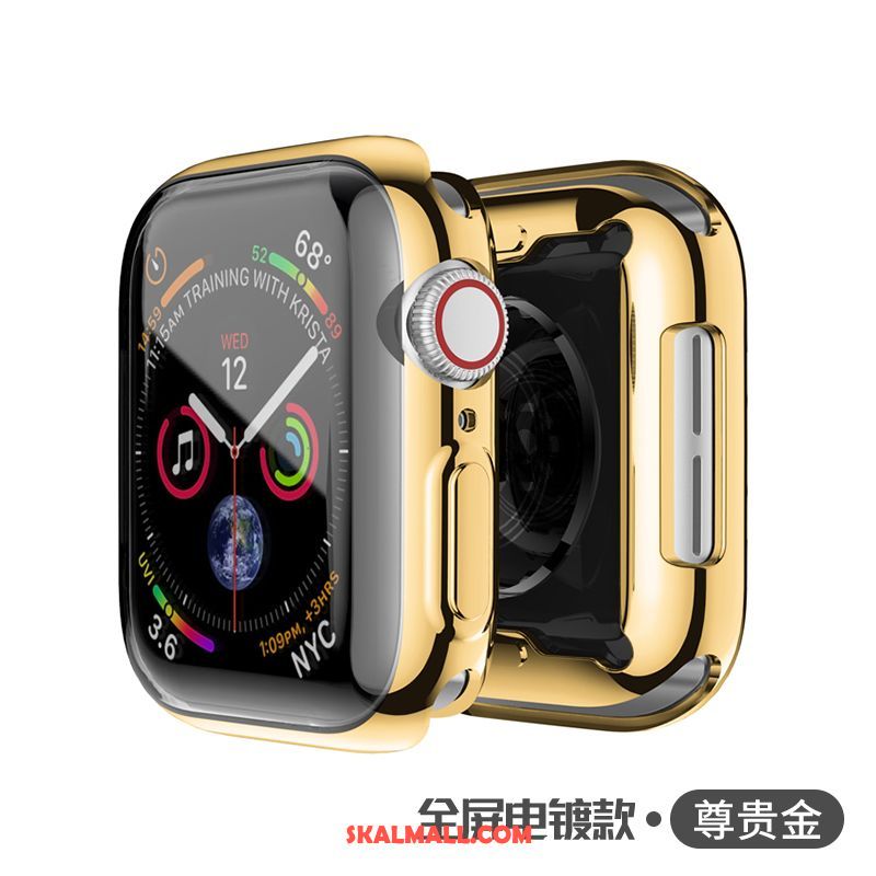 Apple Watch Series 1 Skal Metall Transparent Skydd Plating Silver Rea