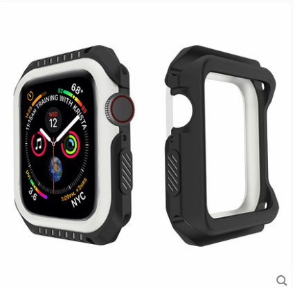 Apple Watch Series 1 Skal Silikon Fallskydd Blå Frame Fodral Köpa