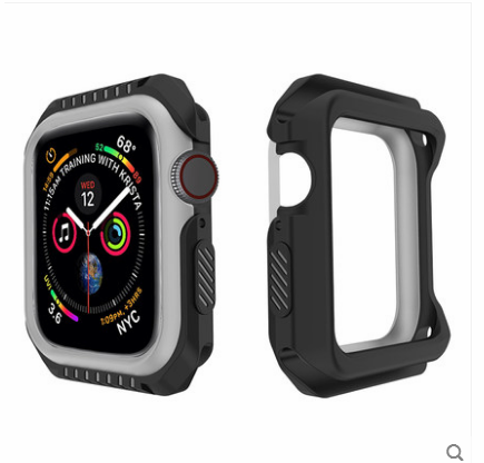 Apple Watch Series 1 Skal Silikon Fallskydd Blå Frame Fodral Köpa