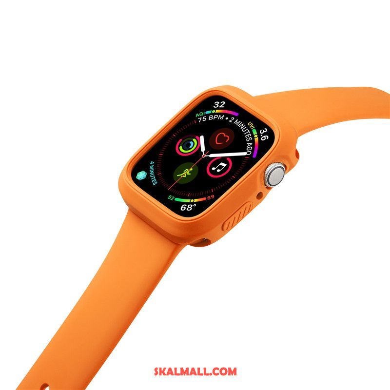 Apple Watch Series 2 Skal Fallskydd Sport Orange Silikon Fodral Rea