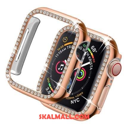 Apple Watch Series 2 Skal Pulver Med Strass Frame Plating Fallskydd Köpa